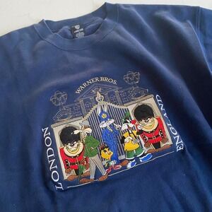 Vintage Warner brothers looney‎ tunes crew neck men's size large